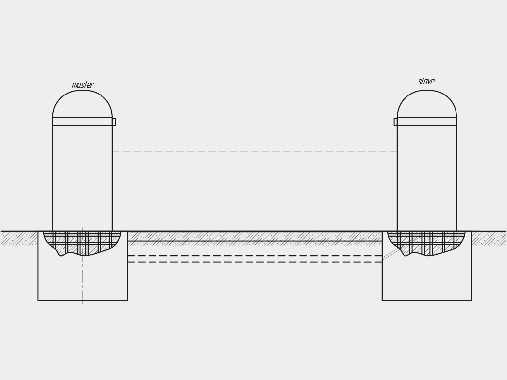Устанавливается нa бетонное основание с помощью анкерных болтов.