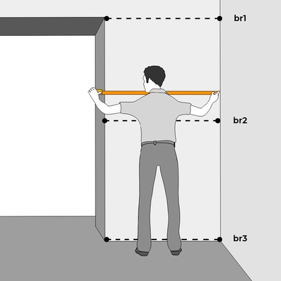 Как замерить проем?